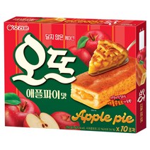 오리온 오뜨 애플파이맛 10p, 350g, 1개 상품 사진