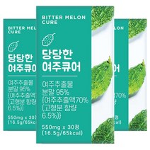 조은약초 당당한 여주큐어 영양제, 30정, 3개