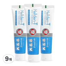 헬리덴티 프리미엄 치약, 120g, 9개