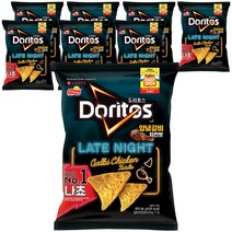 롯데제과 도리토스 갈비천왕 치킨맛 나쵸, 84g, 8개