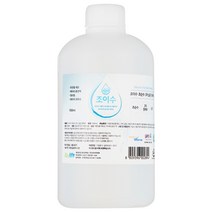 조이라이프 조이수 초순수 3차 살균 정제수 500ml, 1개