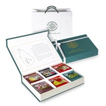 믈레즈나 트래디셔널 컬렉션 티백 선물세트, 홍차 30p x 6종 + 쇼핑백, 1세트