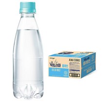웅진 더빅토리아 플레인 ECO 무라벨 탄산수, 350ml, 20개