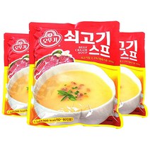 오뚜기 쇠고기 스프, 1kg, 3개