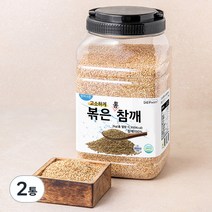 대구농산 씻어나온 볶은참깨, 2kg, 2통