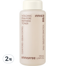 이니스프리 화산송이 파하 모공 매끈결 토너, 170ml, 2개