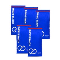 커피디바인 에티오피아시다모 원두커피 5p, 핸드드립/커피메이커, 1kg