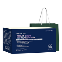 뉴트리코어 관절연골엔 철갑상어 뮤코다당단백 콘드로이친K + 쇼핑백, 450정, 1개