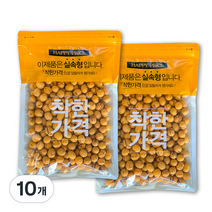 우농 꼬마 오징어 땅콩, 400g, 10개