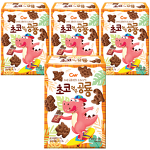 청우식품 초코먹은 공룡, 60g, 4개
