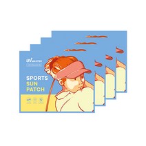 토니모리 유브이 마스터 스포츠 선 패치 4.1g, 1개입, 4개
