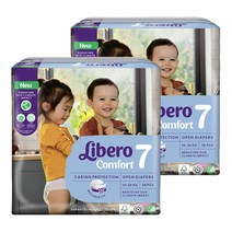 리베로 밴드형 기저귀 유아용 점보 7단계(16~26kg), 76매