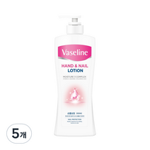 바세린 핸드 앤 네일 로션, 450ml, 5개