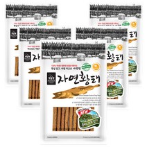 코코브라운 자연황태 져키 강아지 간식 80g, 5개, 황태 + 브로콜리 혼합맛