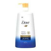 도브 인텐스리페어 샴푸, 680ml, 3개