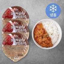 한끼의품격 김치 짜글이 덮밥소스 3팩 (냉동), 600g, 1개