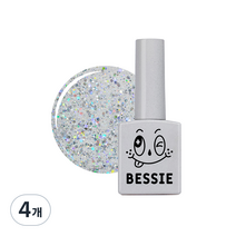 베씨 컬러 글리터 젤 11ml, GL05 미러볼 댄스, 4개