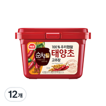 해표 순창궁 우리햅쌀 고추장, 500g, 12개