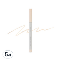 롬앤 한올 쉐이드 라이너 0.09g, 07 크리미 베이지, 5개
