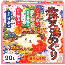 온천기행 입욕제 노천, 30g, 90입