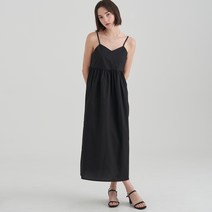 ELLE PARIS 여성용 베이직 뷔스티에 원피스