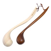 원목 마사지기 2종 세트, 1세트, 혼합색상