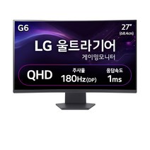 LG전자 QHD 울트라기어 게이밍 모니터, 68.4cm, 27GS60QC