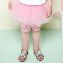 젤리스푼 여아용 멜팅 샤 발레리나 5부 스커트 레깅스