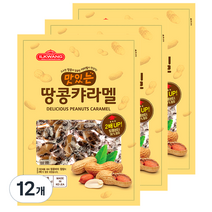 [일광제과] 캔디 땅콩캬라멜, 270g, 12개