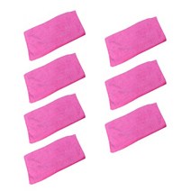 대영 초극세사 바둑판 행주 핑크, 7p