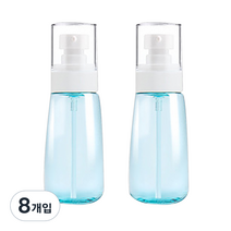 DM 뷰티 클렌징 로션 공병 100ml, 라이트 블루, 8개입