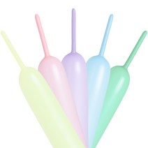 셈퍼텍스 요술풍선 260S, 파스텔메이트혼합 (랜덤발송), 100개