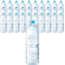 백산수 농심 무라벨, 2L, 36개