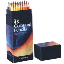 코마 삼각 지우개 연필 SG-208 48p + 지구화학 투명이 50색 색연필, 혼합색상, 1세트
