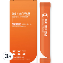 쏙차 브이턴온 15p, 2.5g, 15개입, 3개