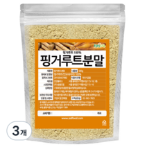 생생드림 핑거루트 분말, 3개, 500g