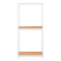스피드랙 V2 선반 3단 900 x 400 x 2100 mm, 화이트