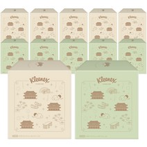 크리넥스 클래식 미니 티슈 2겹 230매 2종 x 6p, 1세트