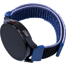 쉴드랩 갤럭시워치3 45mm 46mm 호환 스포츠루프 스트랩 22mm 시계줄 밴드, 블루밍퍼플