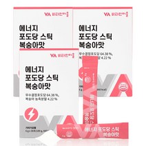 비타민마을 에너지 포도당 스틱 복숭아맛 30p, 6g, 30개입, 3개