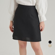 ELLE GIRL 여성용 여름 베이직 밴딩 미니스커트