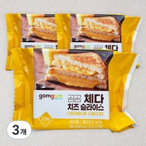 곰곰 체다치즈 슬라이스, 396g, 3개