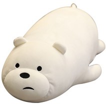 네이처타임즈 안고자는 곰 인형 베어, 78cm, 화이트