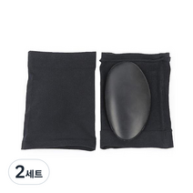 하이어앤하이어 아치패드 양쪽 세트 블랙, 2세트