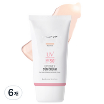 맥퀸뉴욕 UV 데일리매트 피니쉬 선크림, 50g, 6개