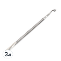 의료용 큐렛 피지 제거 압출 B타입 바늘형, 3개