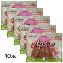 수제치킨 강아지 건조간식 150g, 숯불슬라이스 치킨, 10개입