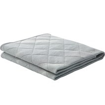 홈즈 토퍼 아이스 밴딩형 여름매트, 그레이