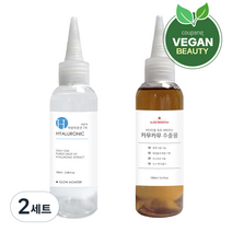 글로우몬스터 카무카무 추출물 원액 100ml + 저분자 히알루론산 1% 원액 100ml, 2세트