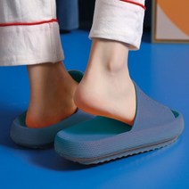 마켓플랜 통통 거실 실내화 2p, 네이비